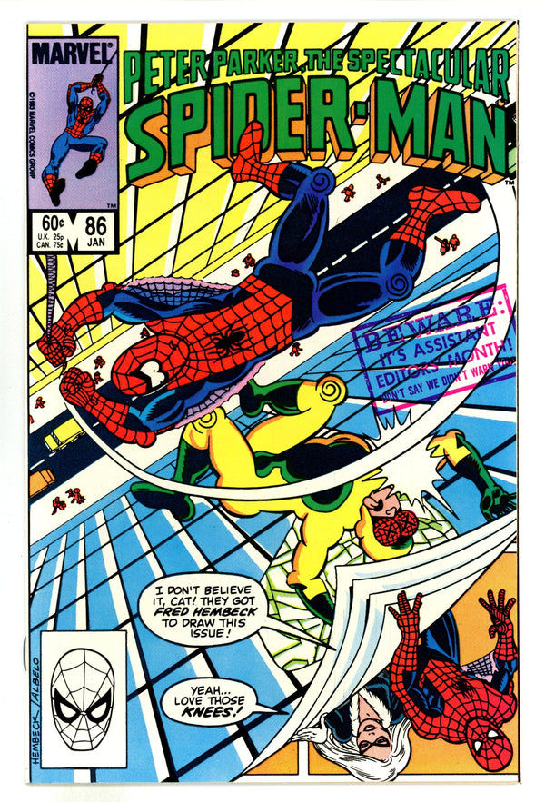 The Spectacular Spider-Man Vol 1 86 NM (9.4) (1984)