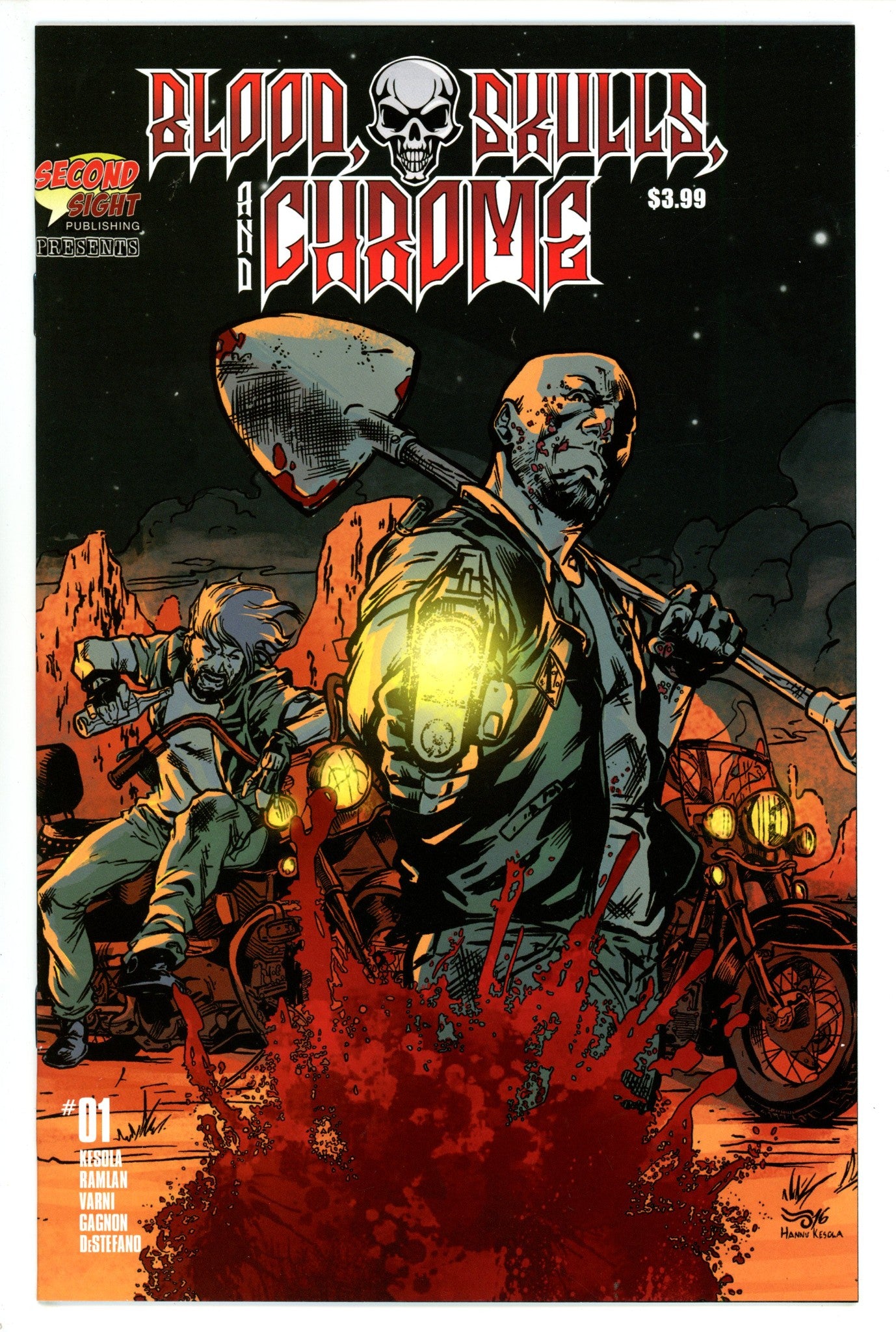 Blood Skulls and Chrome 1 High Grade (2021) 