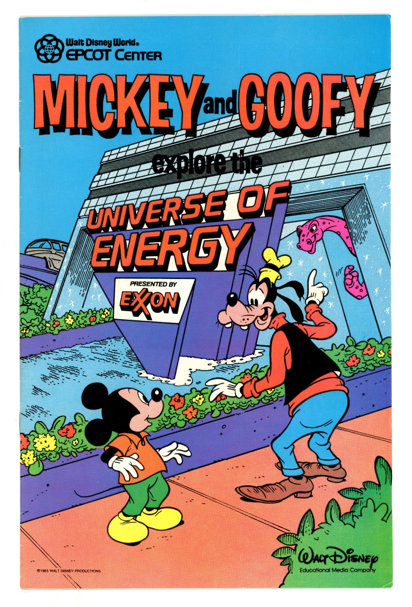 Mickey and Goofy Explore the Universe of Energy [nn] Mid Grade (1985) 