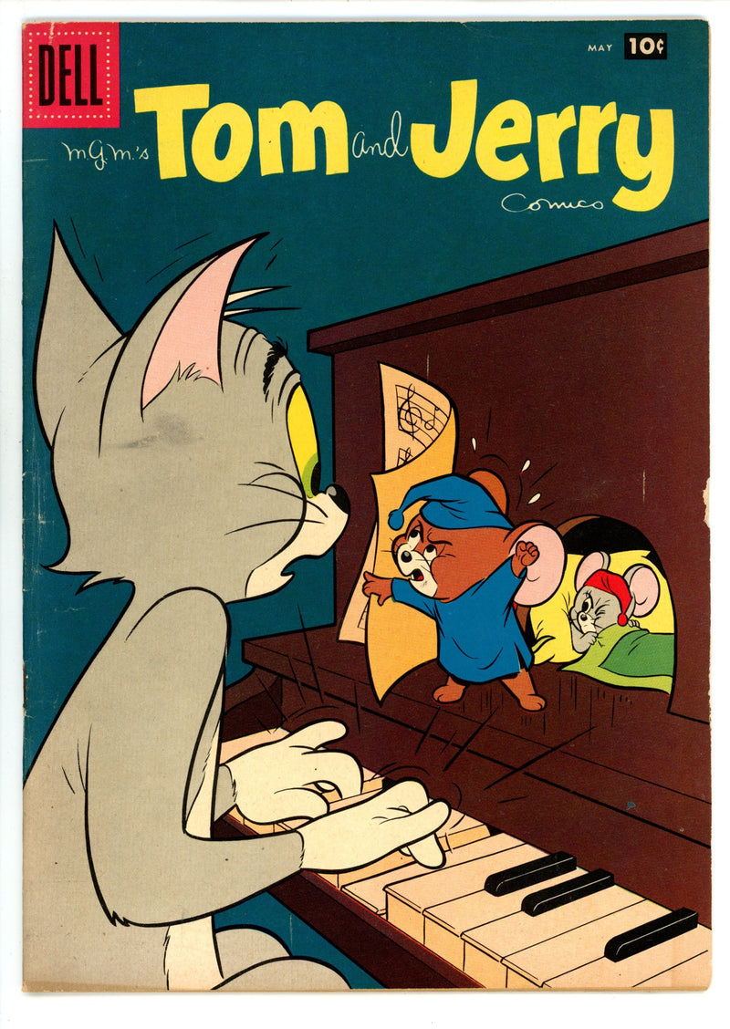 Tom & Jerry Comics 166 FN+ (6.5) (1958) 