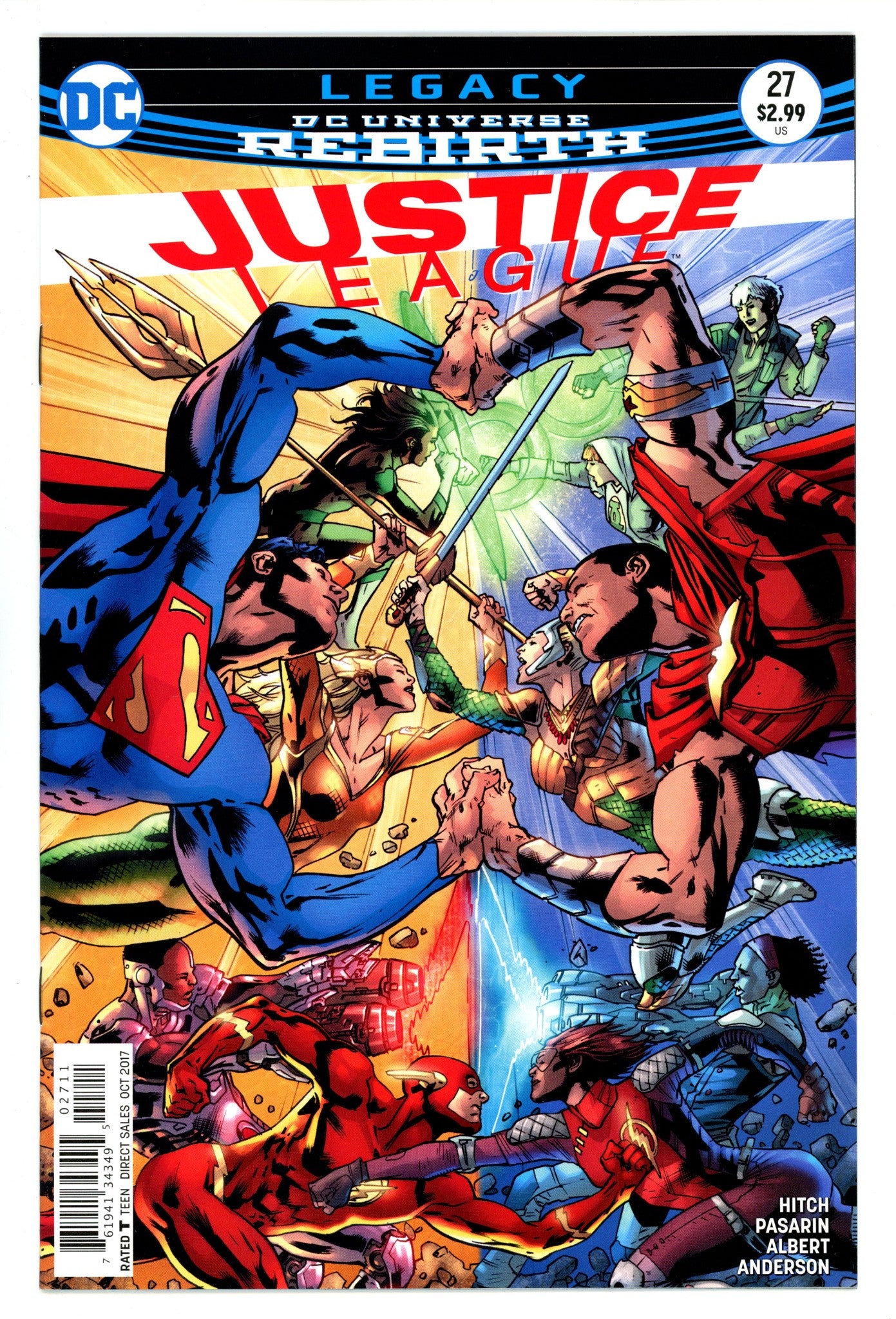 Justice League Vol 2 27 High Grade (2017) 