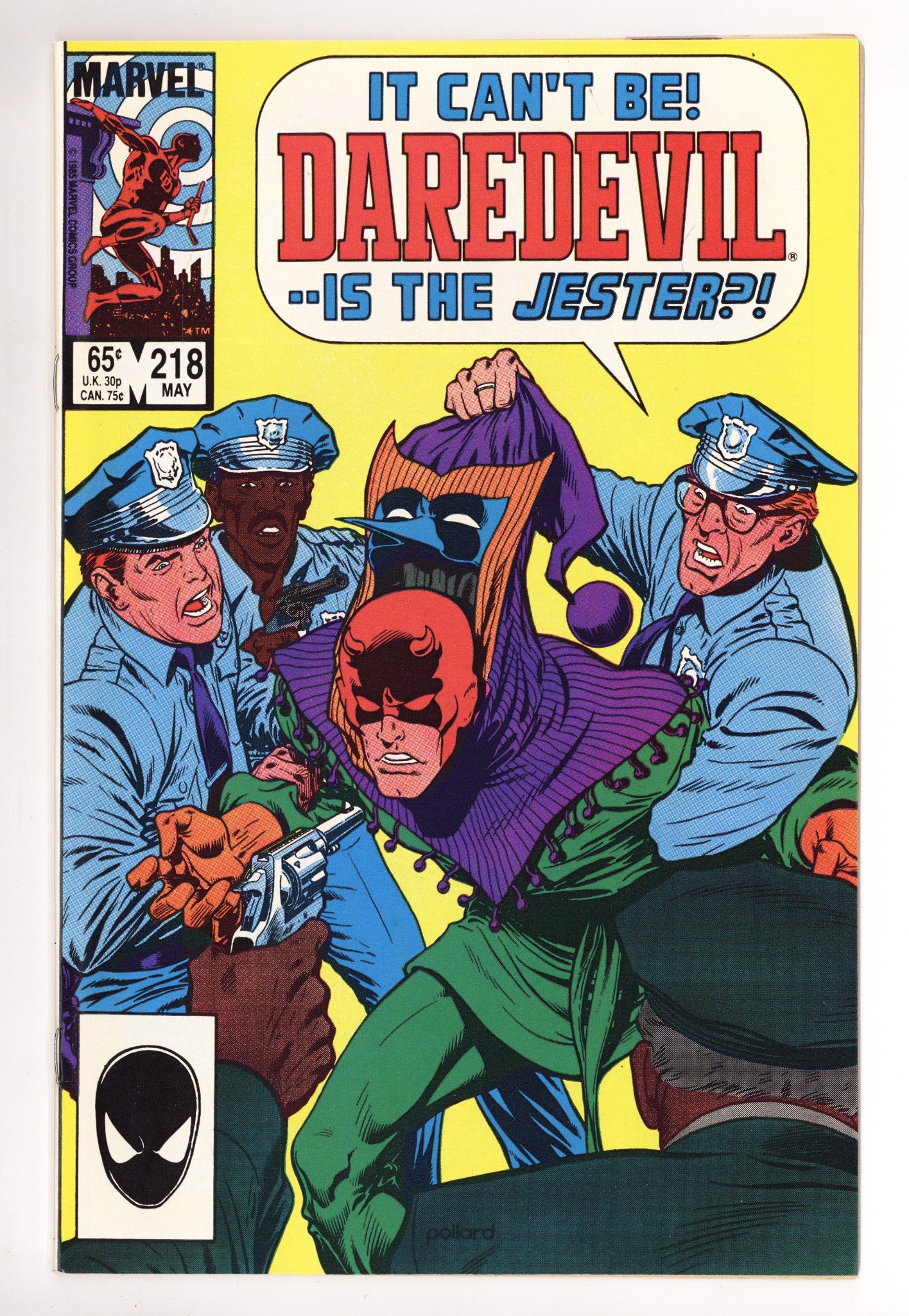 Daredevil Vol 1 218 High Grade (1985) 