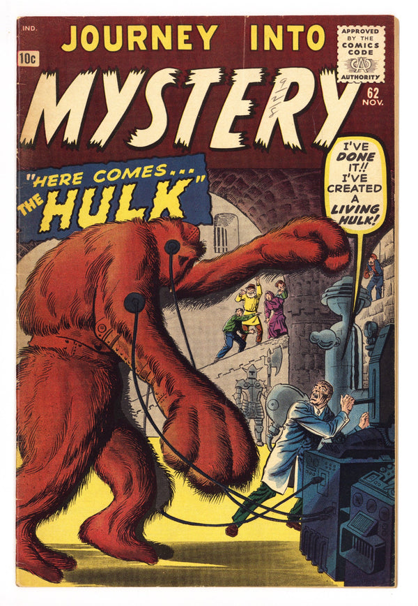 Journey into Mystery Vol 1 62 FN (6.0) (1960)
