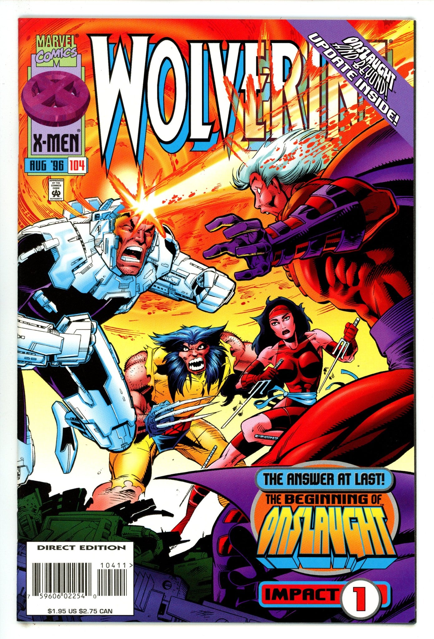 Wolverine Vol 2 104 High Grade (1996) 