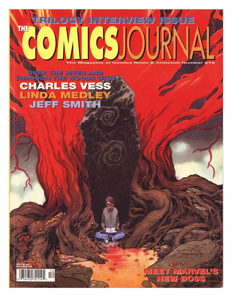 The Comics Journal 218 Mid Grade (1999) 