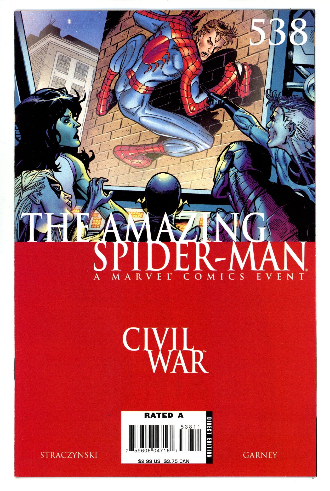 The Amazing Spider-Man Vol 2 538 VF/NM (9.0) (2007) 