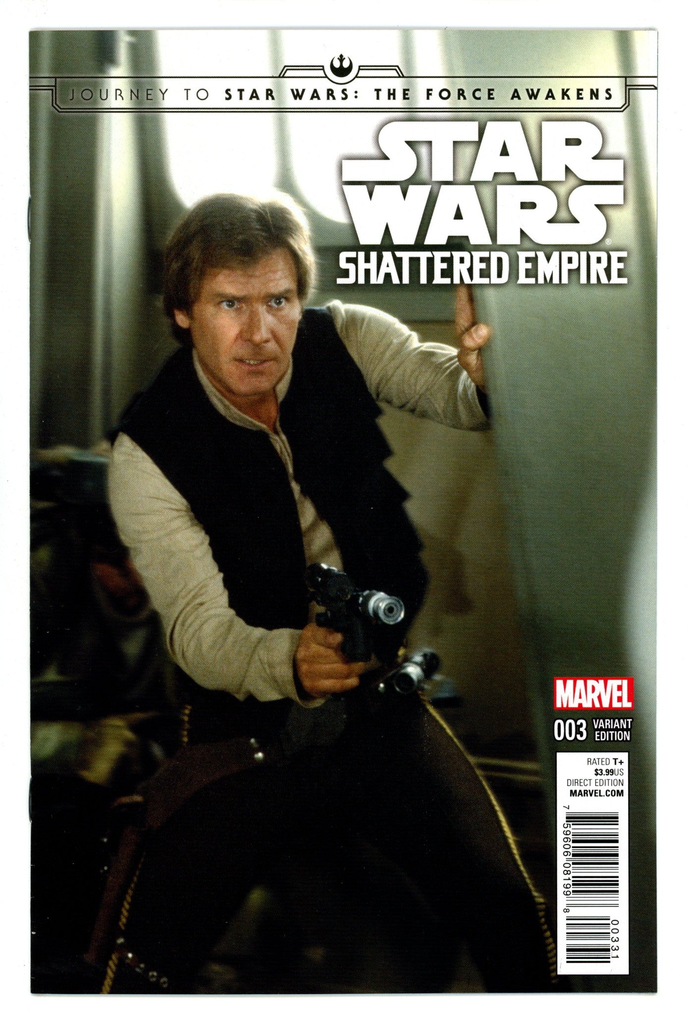 Journey to Star Wars: The Force Awakens - Shattered Empire 3 High Grade (2015) Movie Photo Variant 