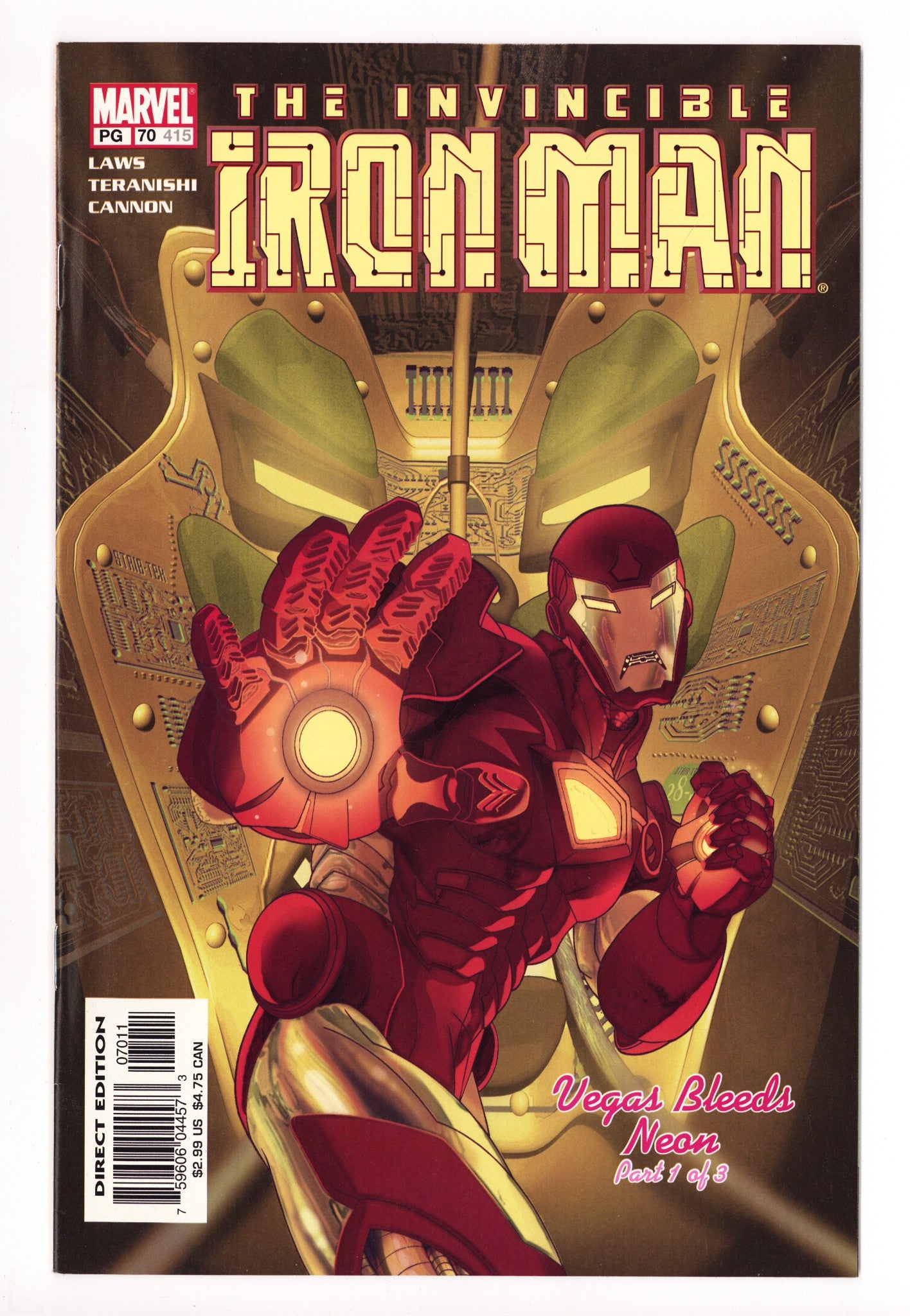 Iron Man Vol 3 70 (415) High Grade (2003) 