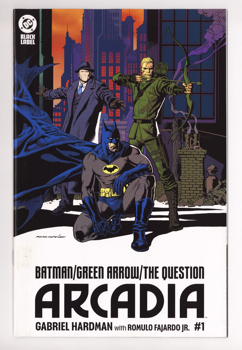 Batman Green Arrow The Question Arcadia 1 Nowlan Variant (2025)