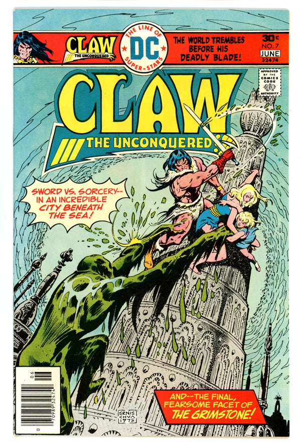 Claw the Unconquered Vol 1 7 NM (9.4) (1976)