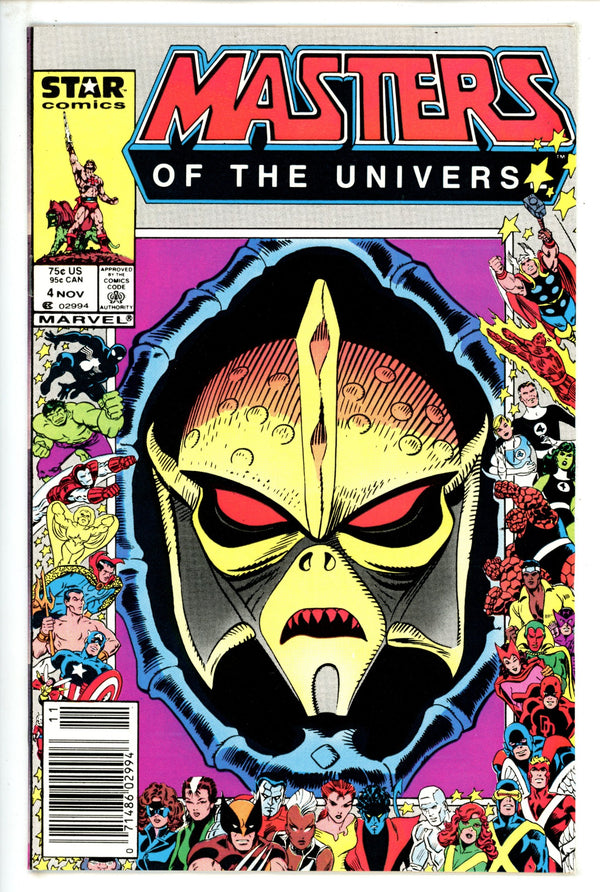 Masters of the Universe 4 VF (8.0) (1986) Newsstand