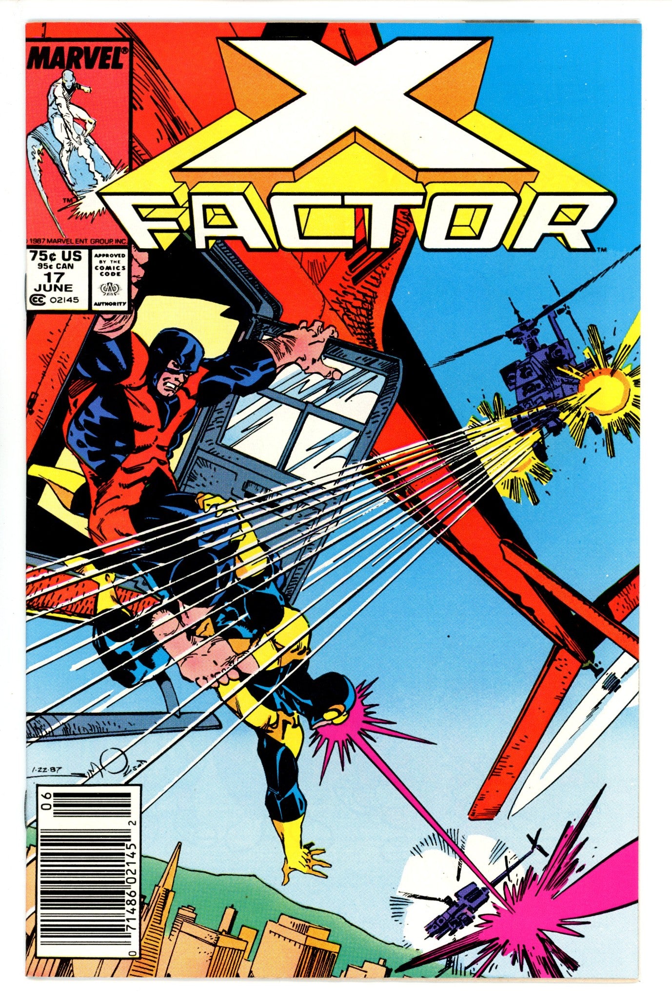X-Factor Vol 1 17 Newsstand (1987)