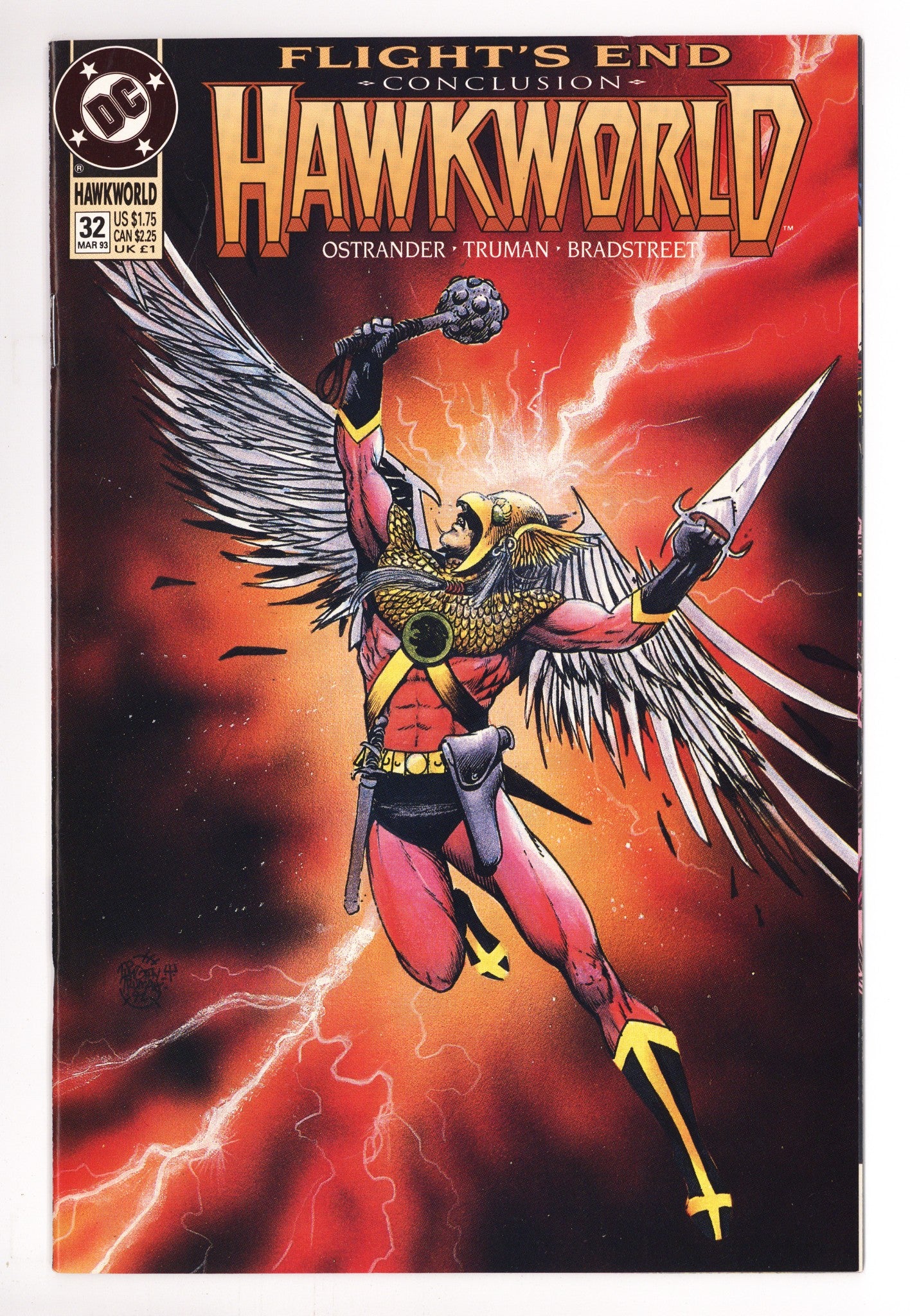 Hawkworld Vol 2 32 High Grade (1993) 