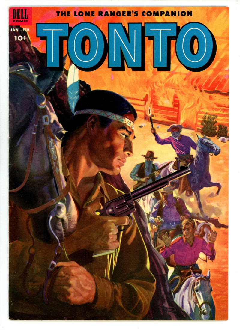 The Lone Ranger's Companion Tonto 9 FN+ (6.5) (1953) 