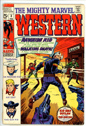 The Mighty Marvel Western 3 GD/VG (3.0) (1969)