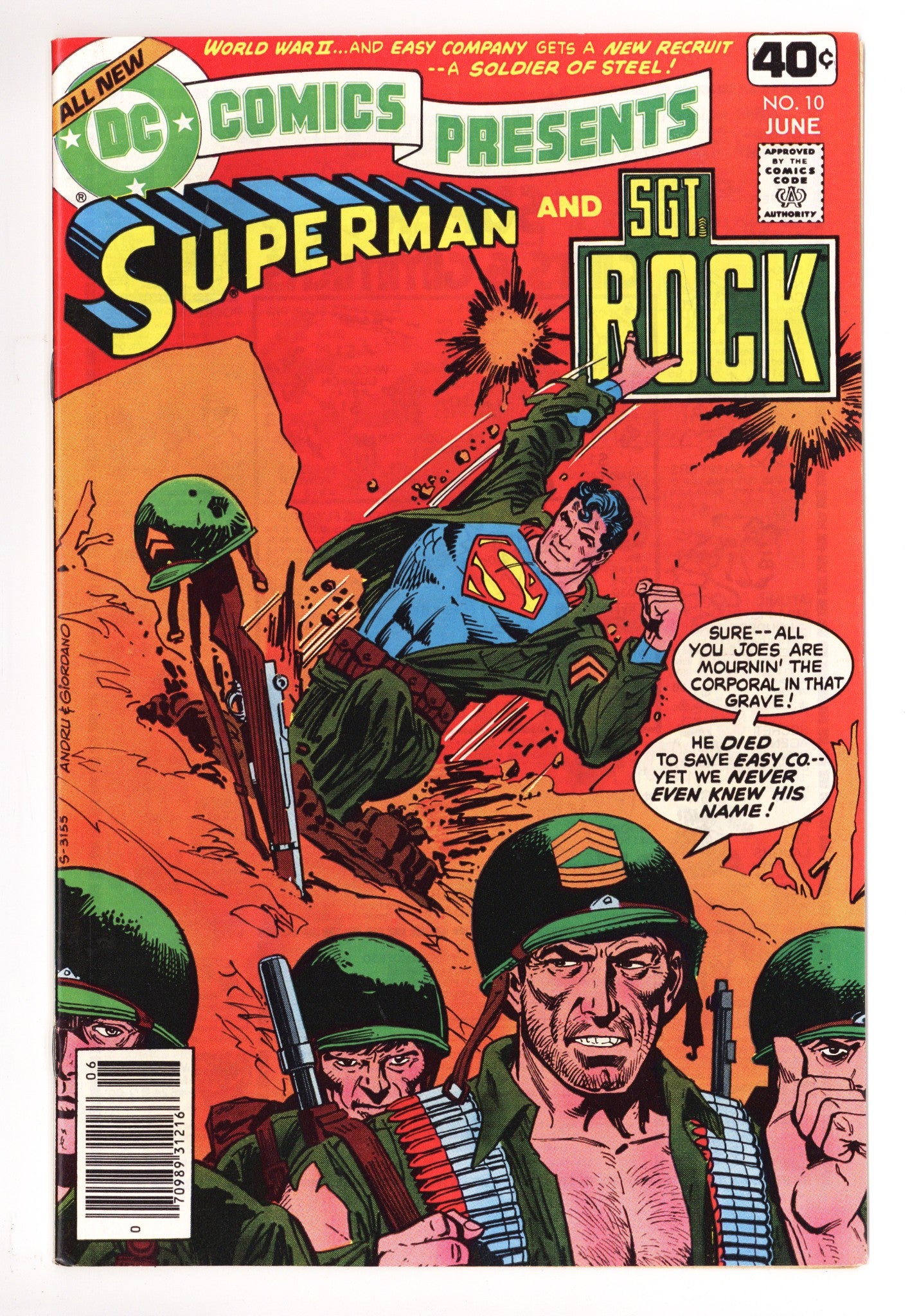 DC Comics Presents Vol 1 10 Mid Grade (1979) 