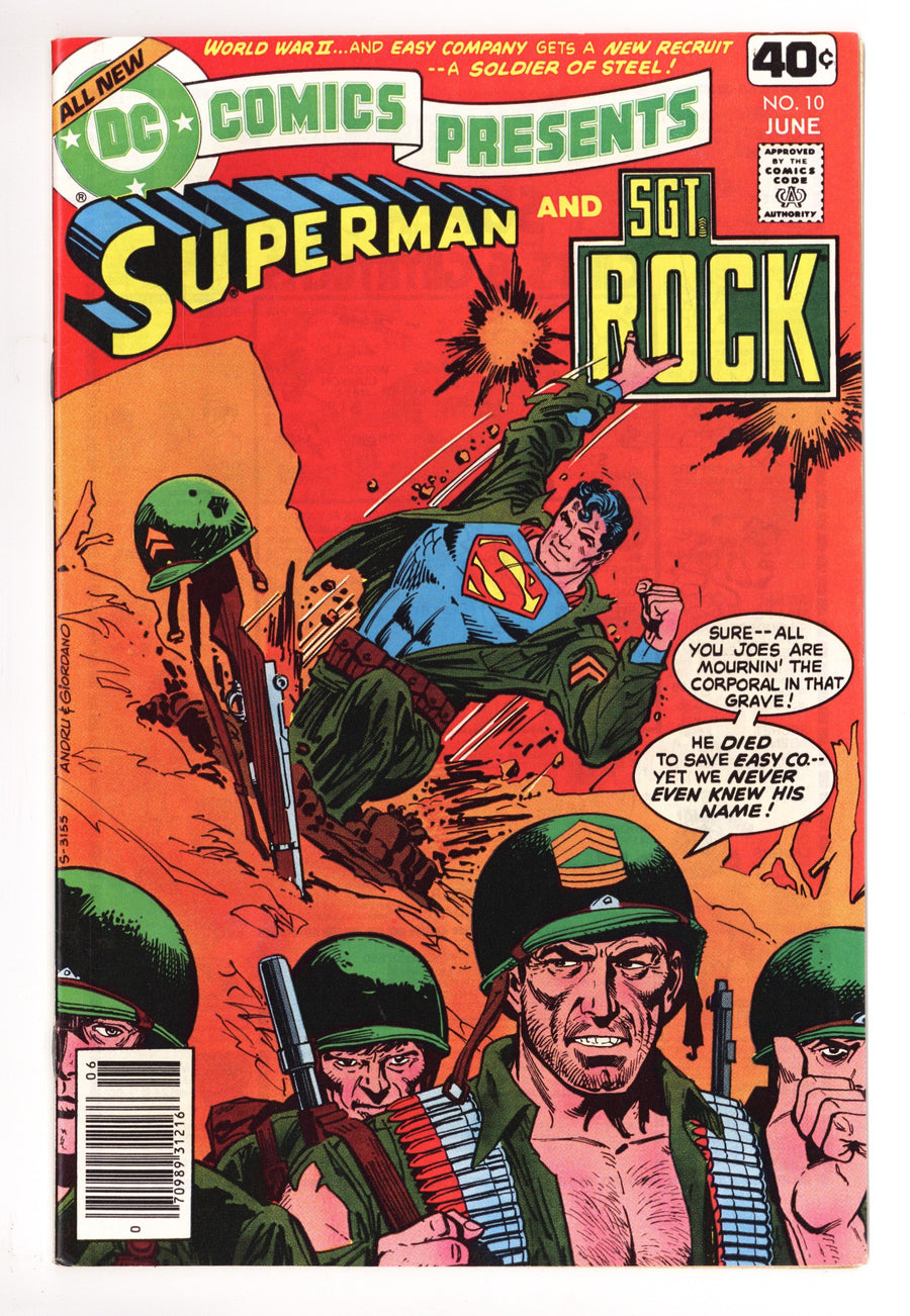 DC Comics Presents Vol 1 10 Mid Grade (1979) 