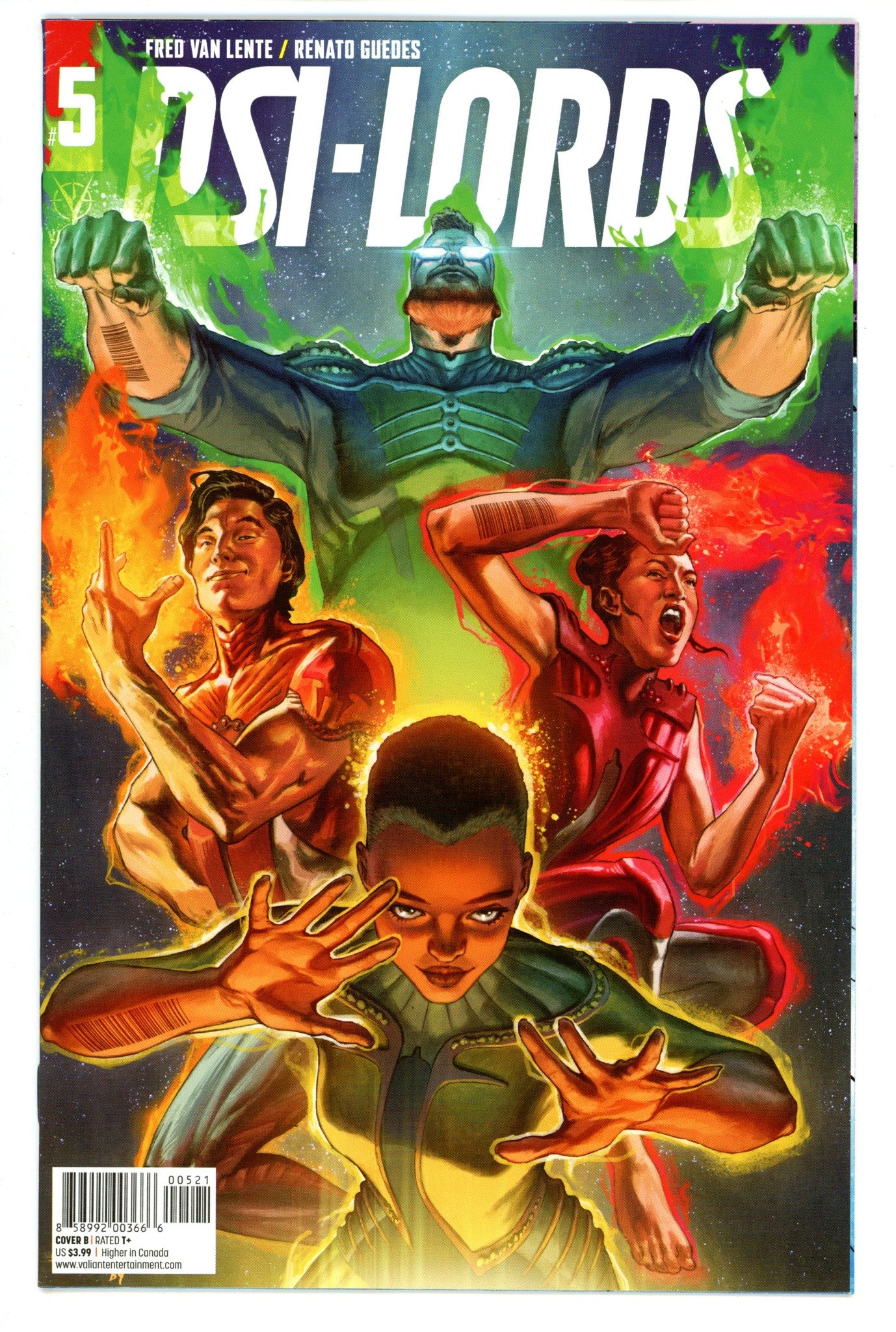 Psi-Lords 5 High Grade (2019) Barrionuevo Variant 