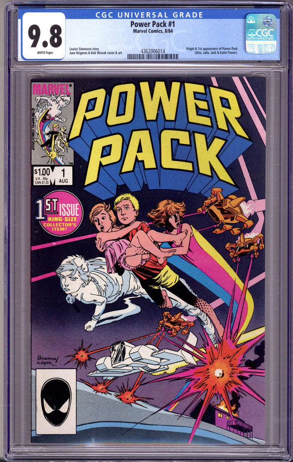 Power Pack Vol 1 1 CGC 9.8 (NM/M) (1984)