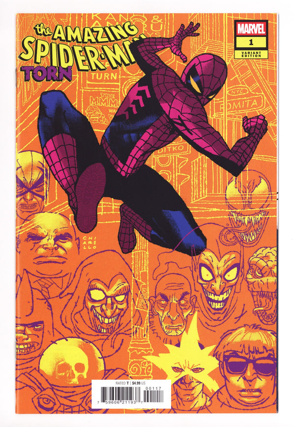 Amazing Spider-Man: Torn 1 Chiarello Incentive NM- (2025)
