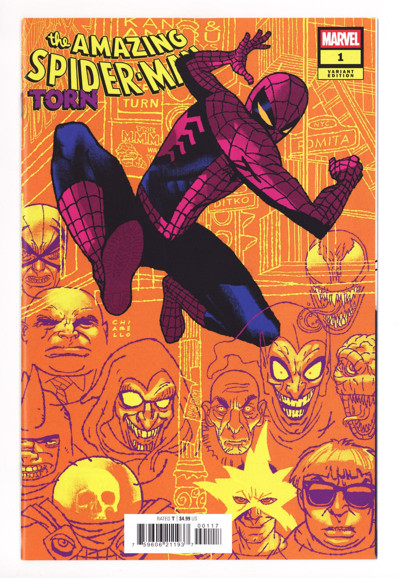 Amazing Spider-Man: Torn 1 Chiarello Incentive NM- (2025)