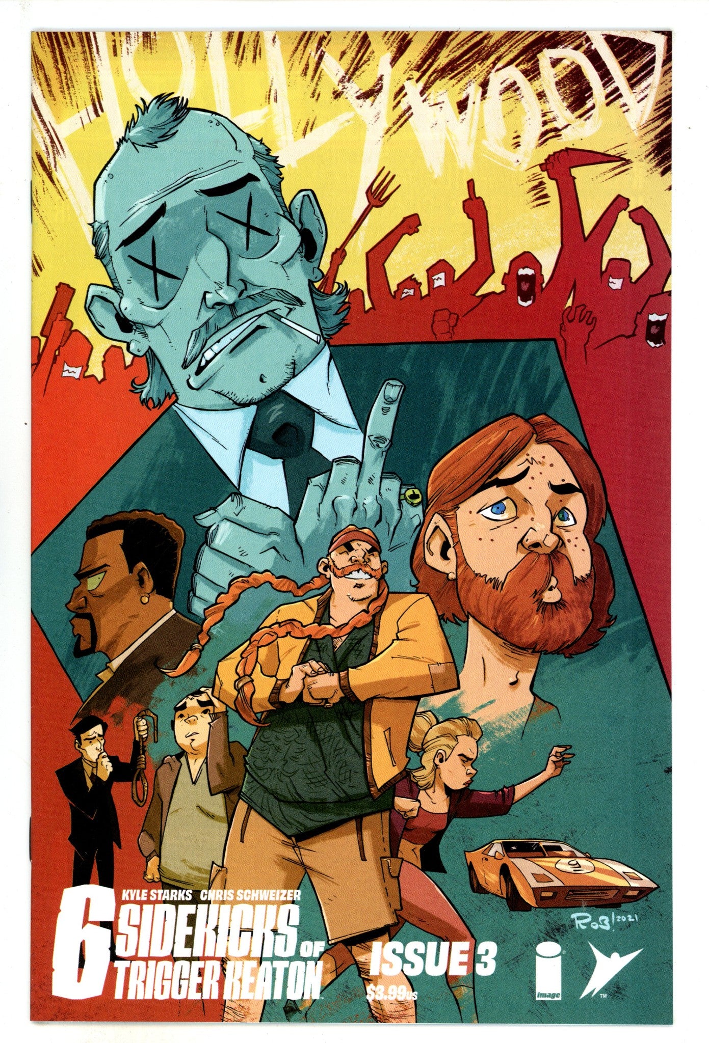 Six Sidekicks of Trigger Keaton 3 High Grade (2022) Guillory Variant 