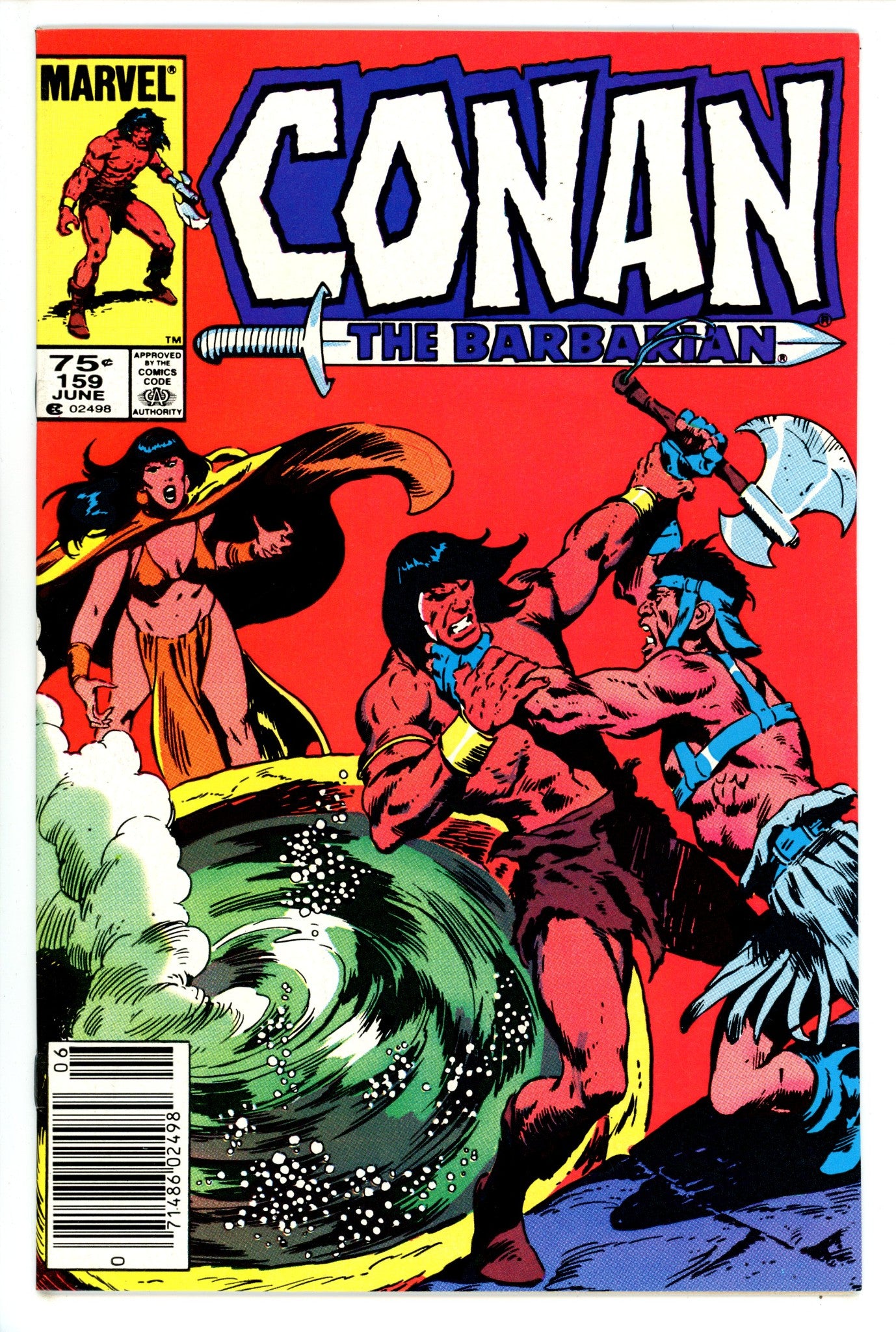Conan the Barbarian Vol 1 159 Canadian Variant NM- (1984)