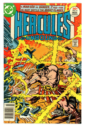 Hercules Unbound  9  VF (8.0)  (1977)   