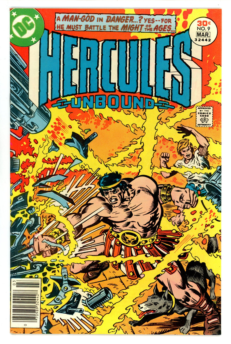 Hercules Unbound  9  VF (8.0)  (1977)   