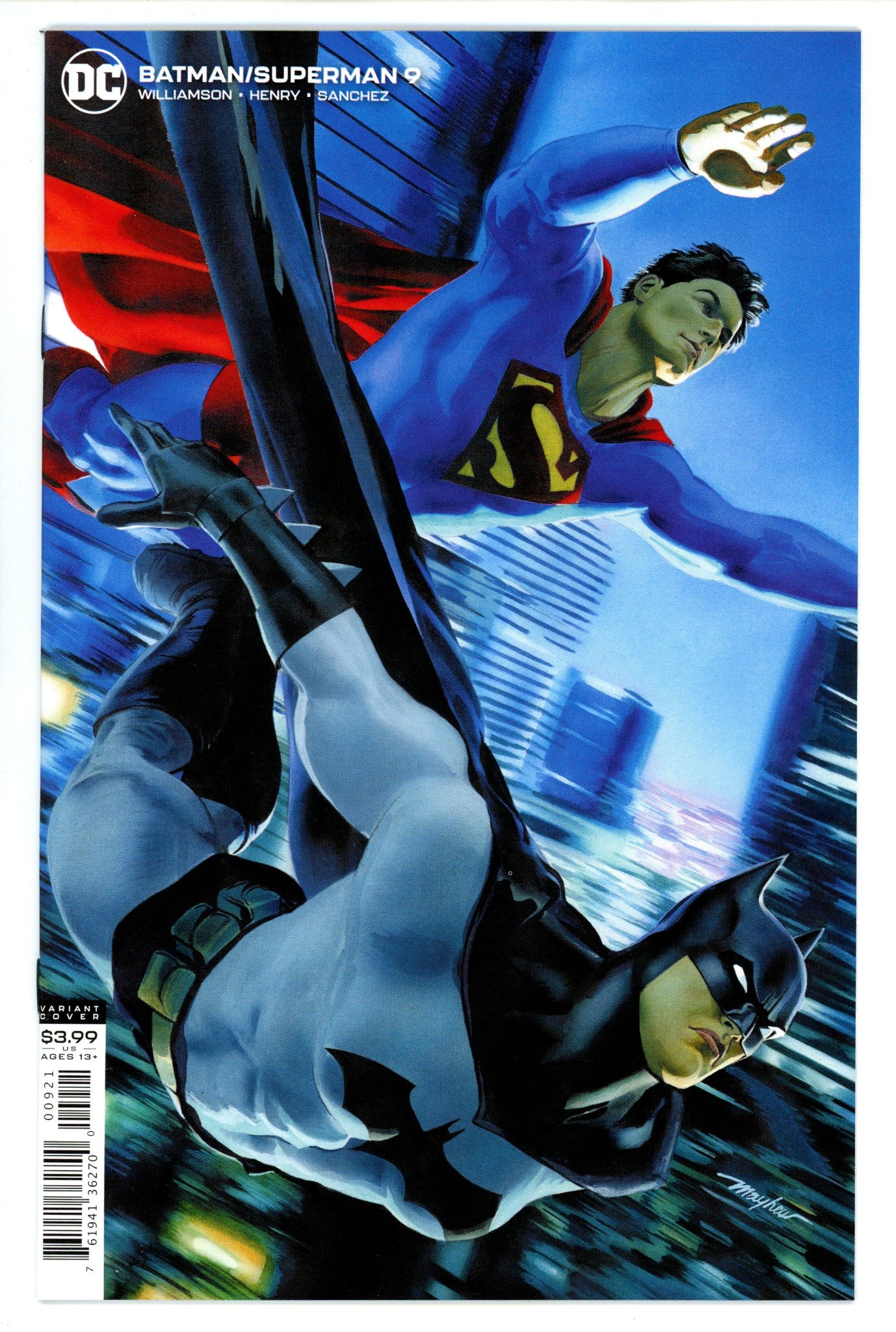 Batman / Superman Vol 2 9 High Grade (2020) Mayhew Variant 