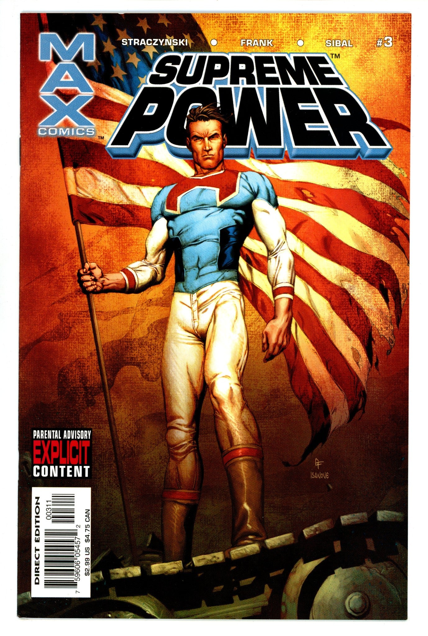 Supreme Power Vol 1 3 High Grade (2003) 