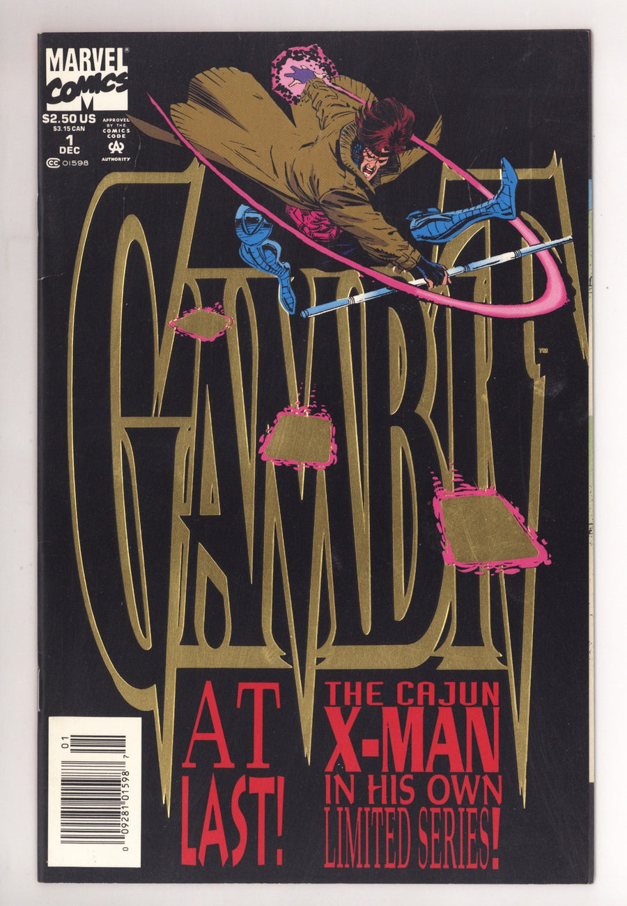 Gambit Vol 1 1 Mid Grade (1993) Newsstand 