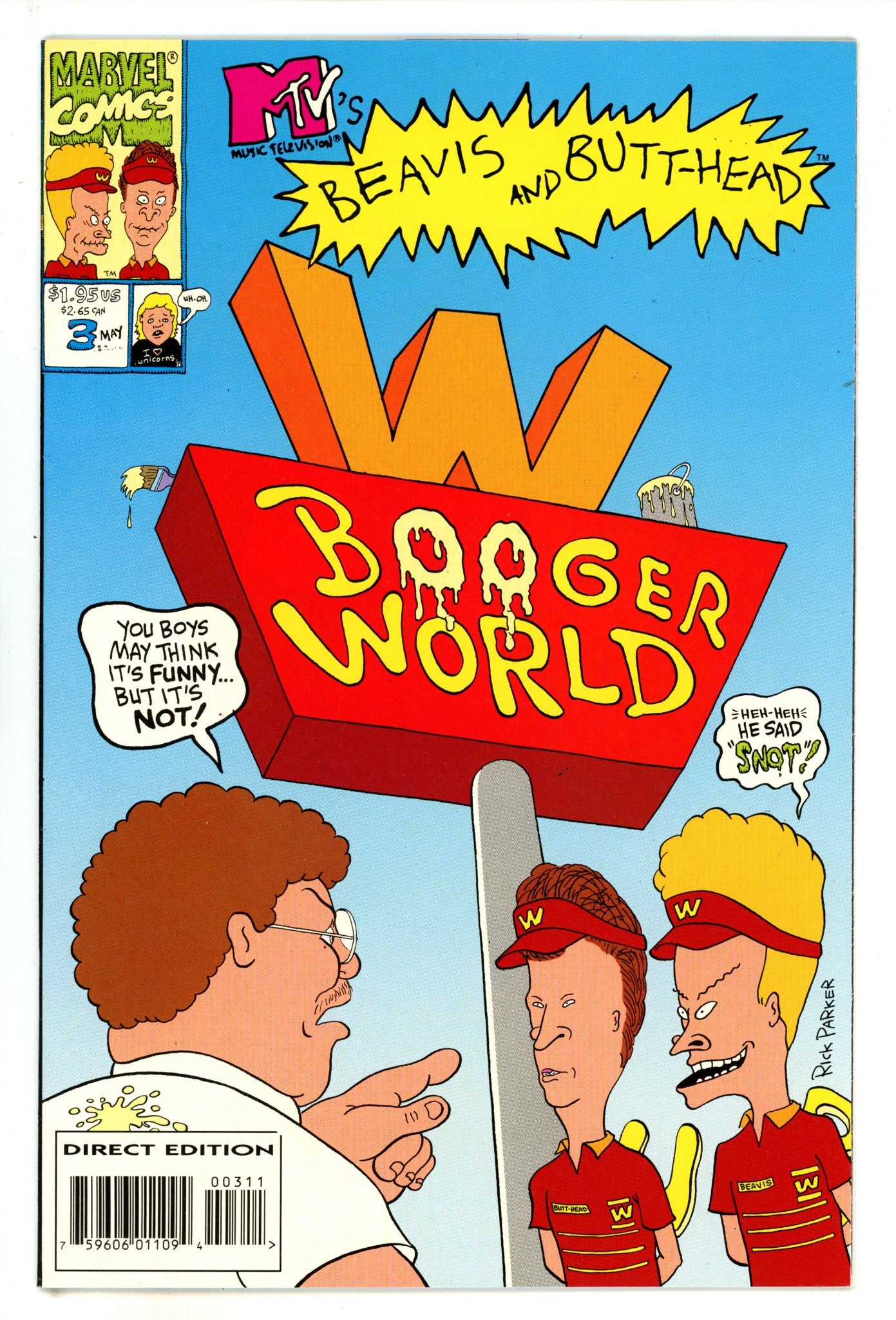 Beavis & Butt-Head 3 High Grade (1994) 