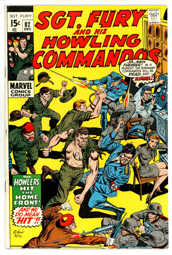 Sgt. Fury 82 FN (6.0) (1970)