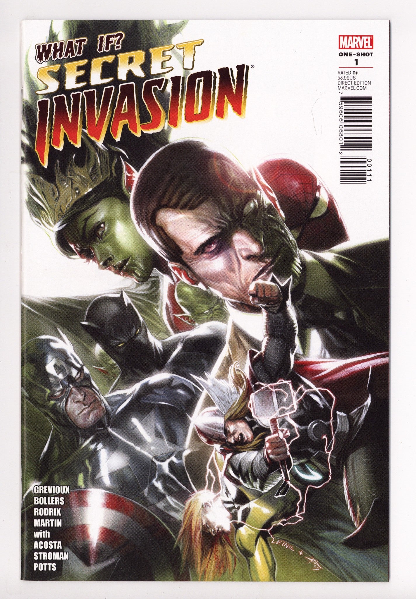 What If? Secret Invasion 1 High Grade (2010) 