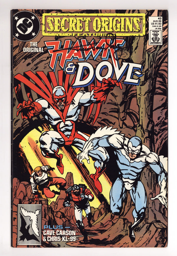 Secret Origins Vol 3 43 Low Grade (1989) Signed x1 Cover Trevor Von Eeden