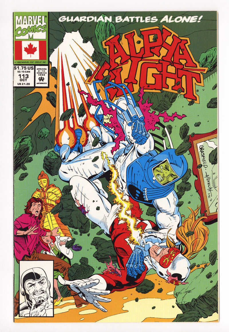 Alpha Flight Vol 1 113 Mid Grade (1992) 