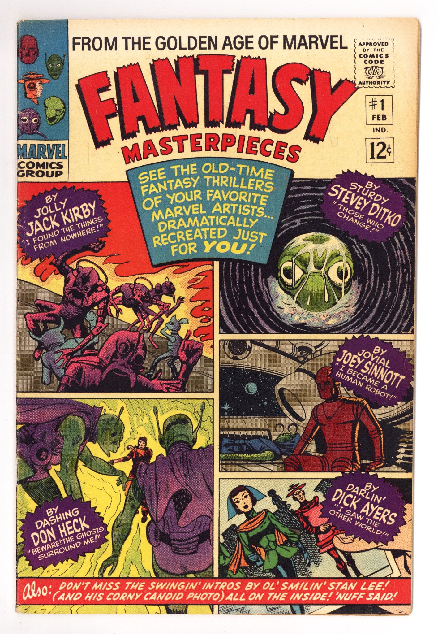 Fantasy Masterpieces Vol 1 1 FN- (5.5) (1966) 