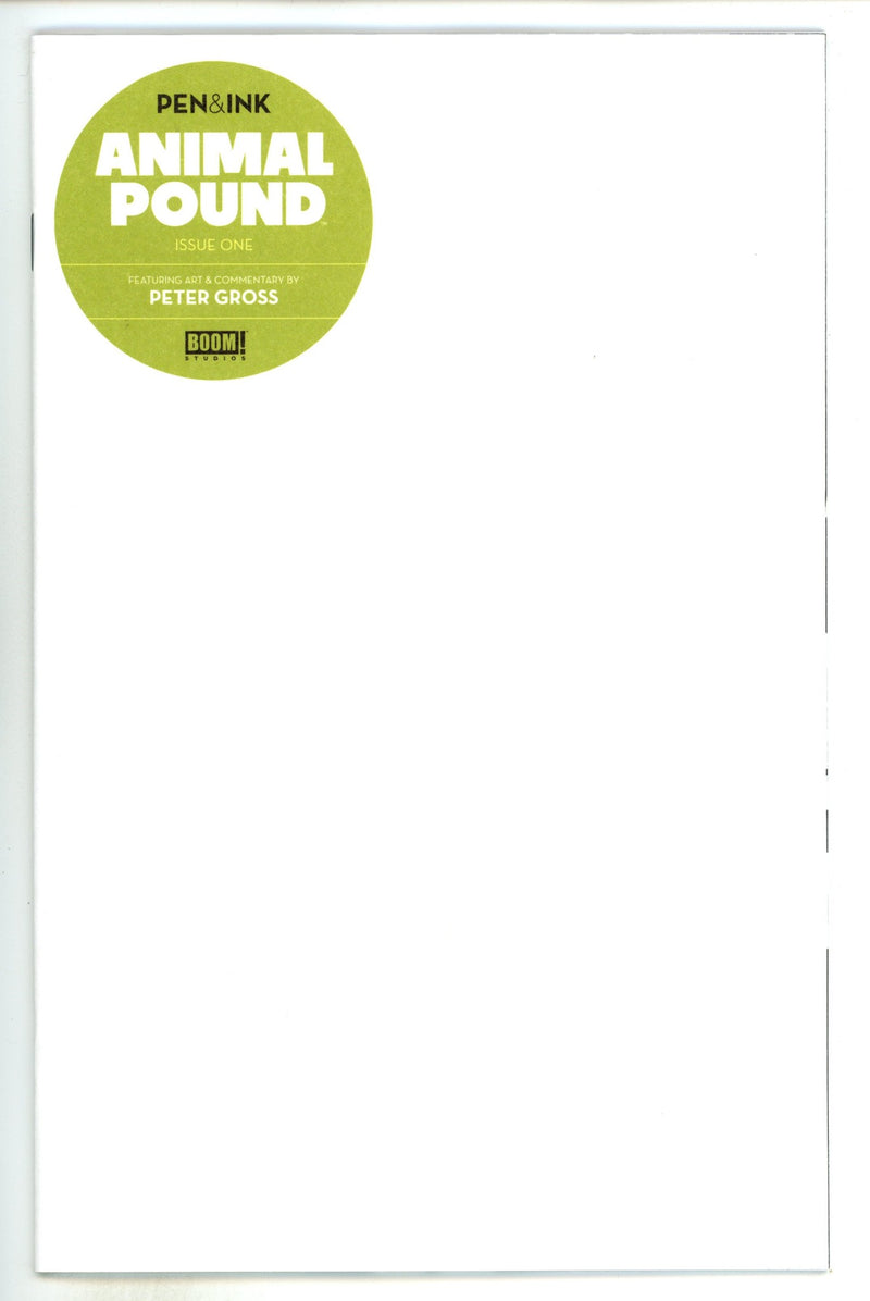 Animal Pound Pen & Ink 1 Blank Variant (2024)