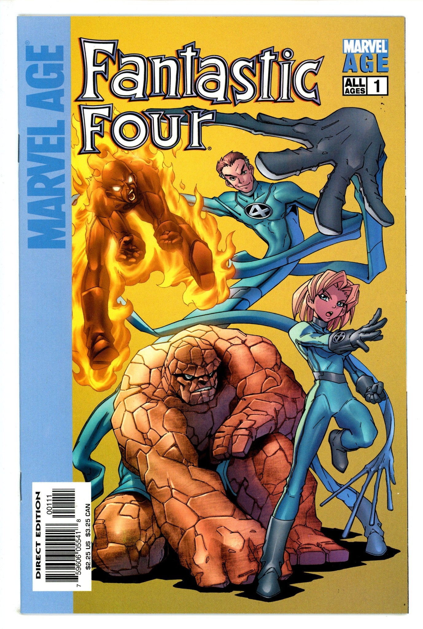 Marvel Age Fantastic Four 1 High Grade (2004) 