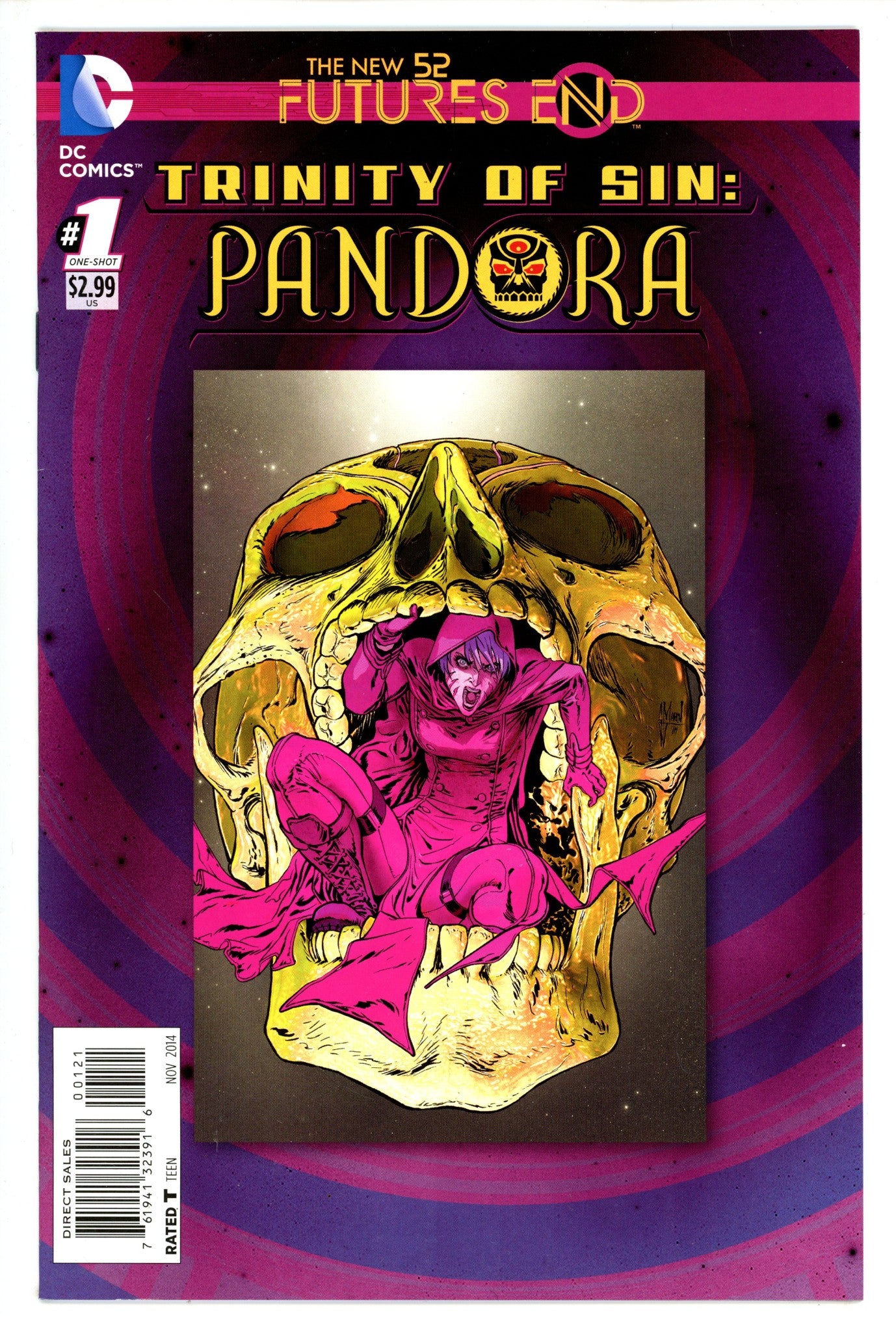Trinity of Sin: Pandora: Futures End 1 2-D Variant (2014)