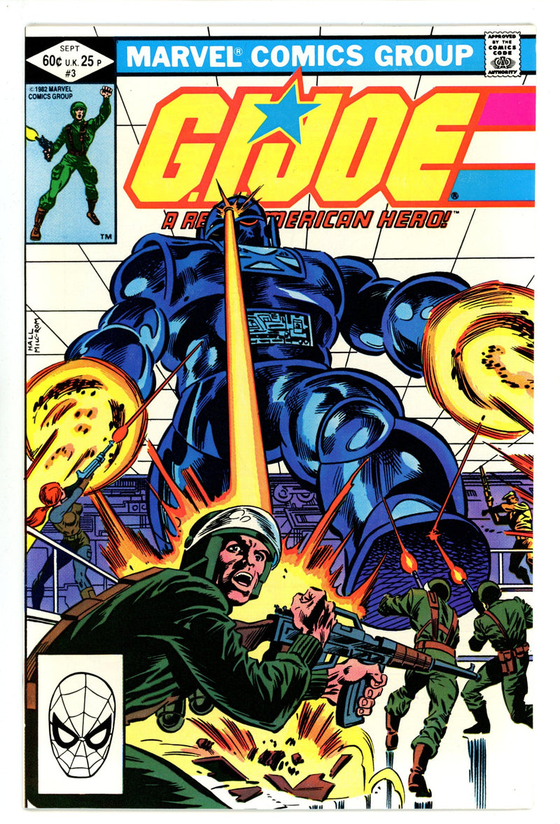 G.I. Joe, A Real American Hero 3 VF/NM (9.0) (1982) 