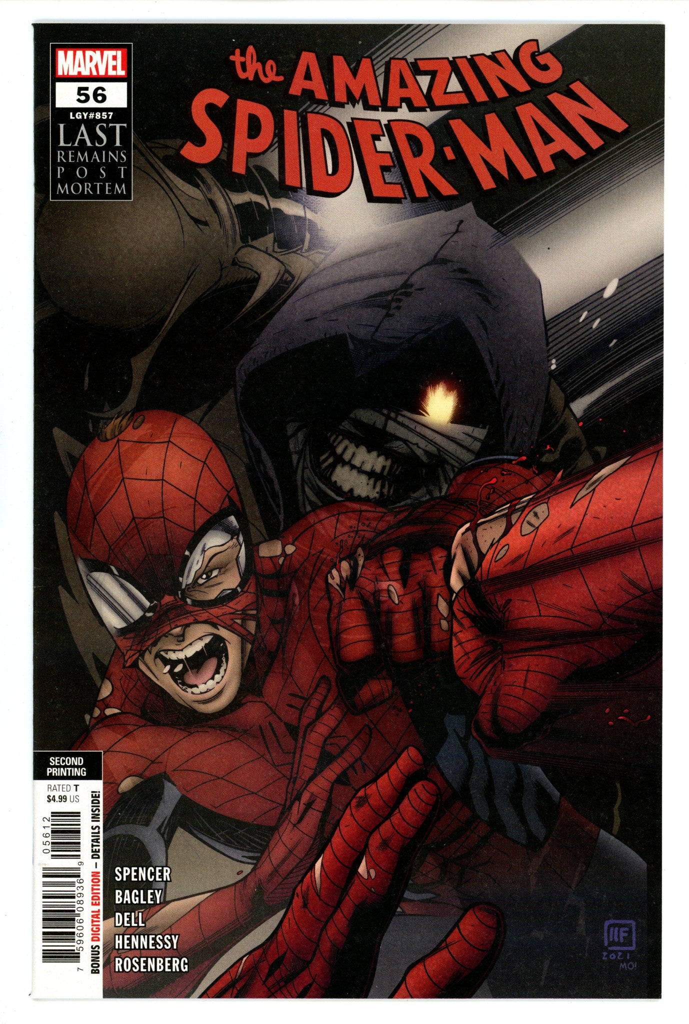 Amazing Spider-Man Vol 5 56 (857)High Grade(2021)2nd Print