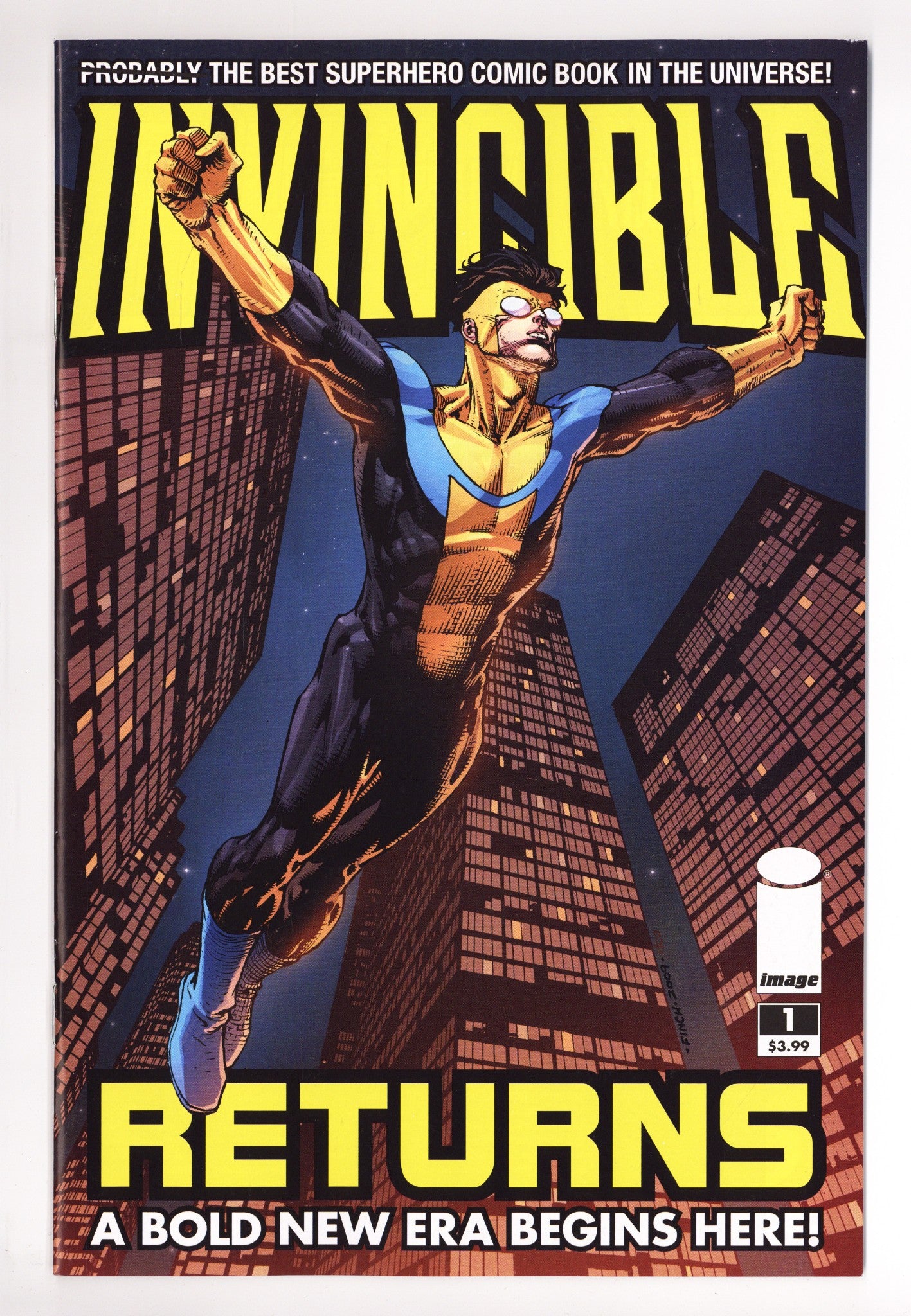 Invincible Returns 1 VF+ (8.5) (2010) 
