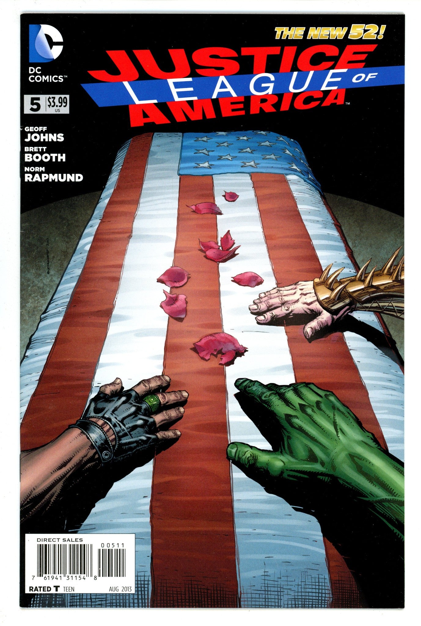 Justice League of America Vol 3 5 High Grade (2013) 