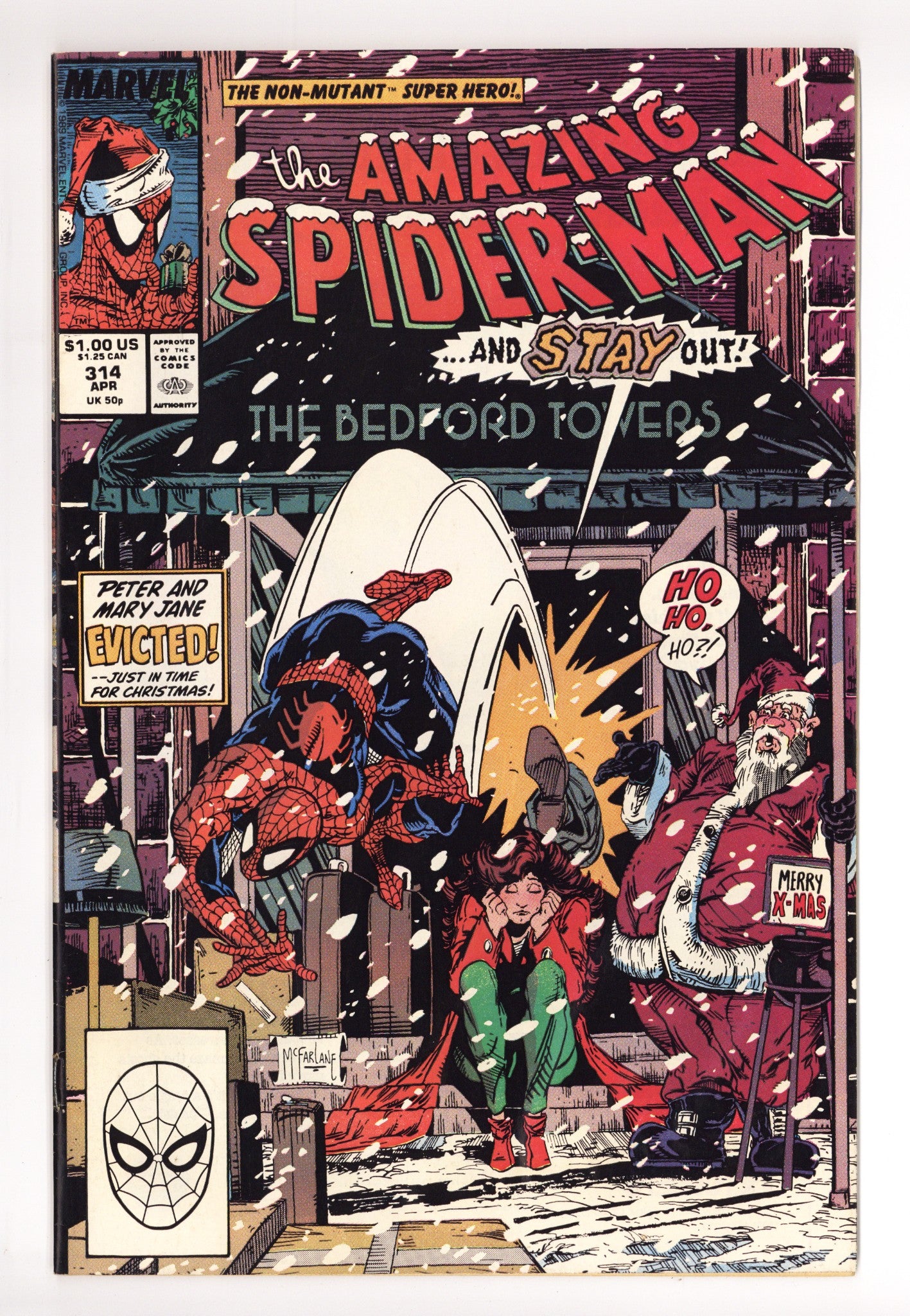 The Amazing Spider-Man Vol 1 314 GD/VG (3.0) (1989) 