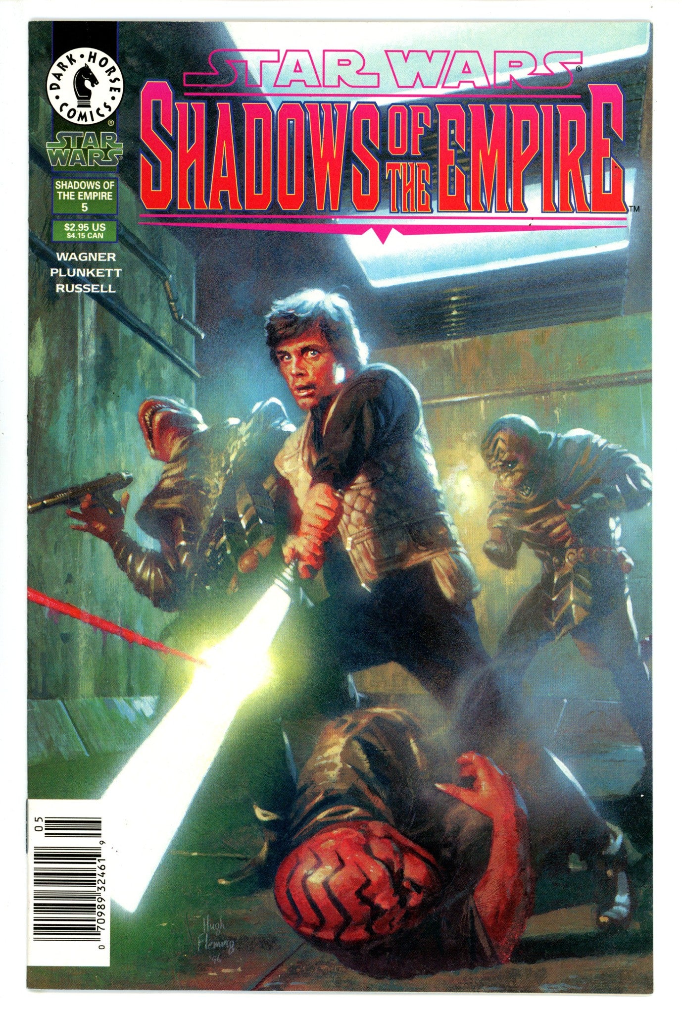 Star Wars: Shadows of the Empire 5 Newsstand VF (1996)