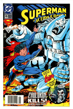 Action Comics Vol 1 695 Newsstand (1993)