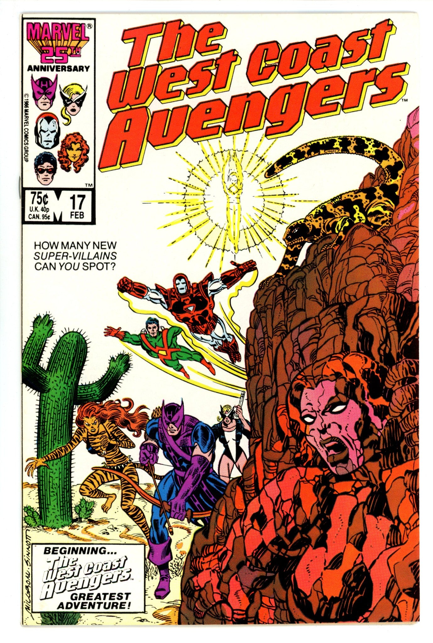 West Coast Avengers Vol 2 17 High Grade (1987) 
