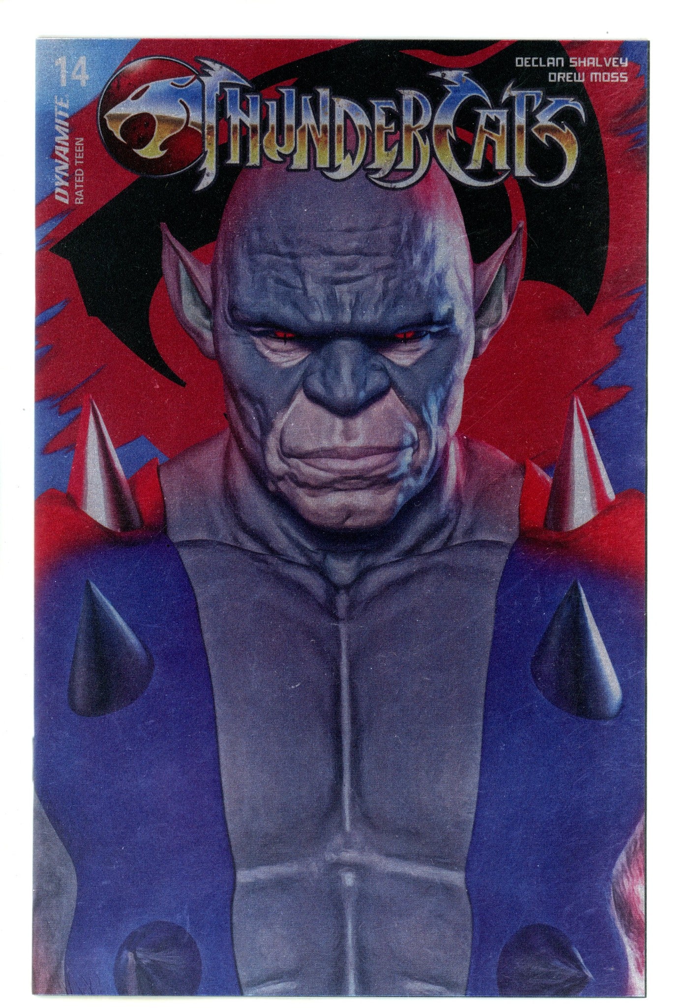 Thundercats 14 Spears Red Foil Incentive Variant NM (2025)